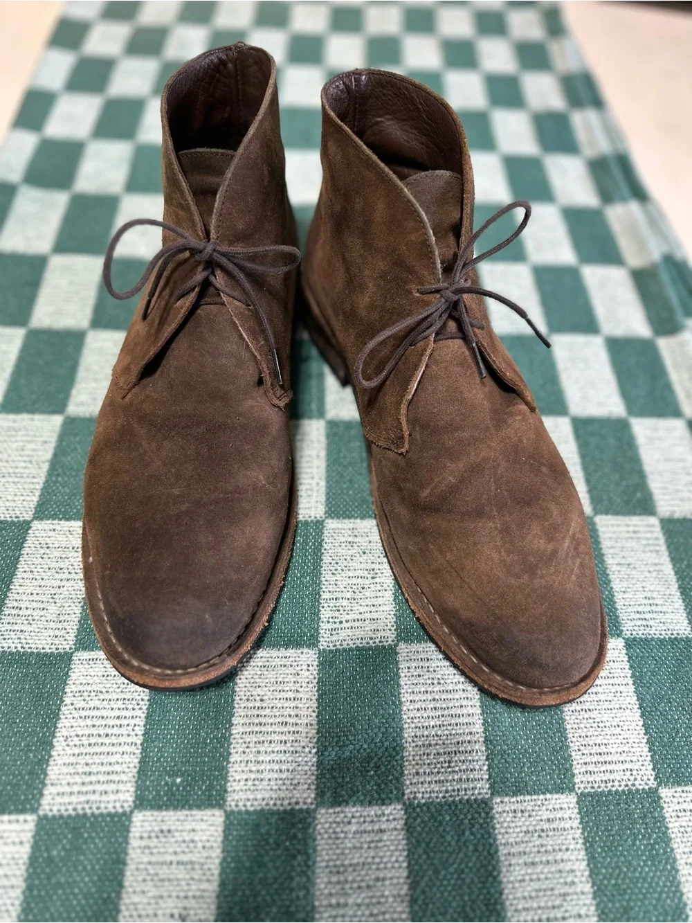 Mens Thursday Boot‎ Company Scout Chukka Boots in Mocha Brown Suede